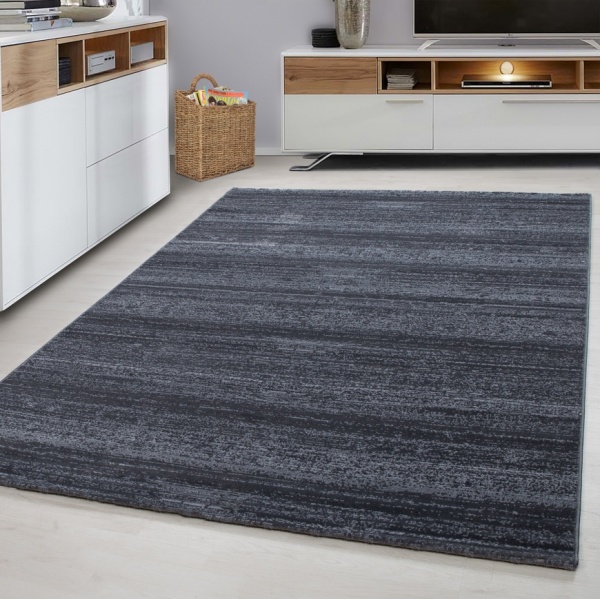 Cara Modern Plain Grey Rug